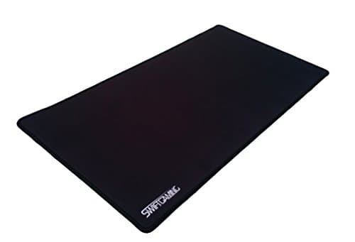 SwiftGaming© Large gaming mouse pad mat for PC - wide - Anti-slip - Textured cloth finish pro