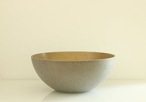 Concrete bowl 29 cm (Gold) Deviga Fruit/Storage Bowl