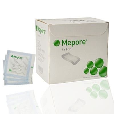Mepore Low Exudate Dressing - 7 x 8cm (Pack of 55)