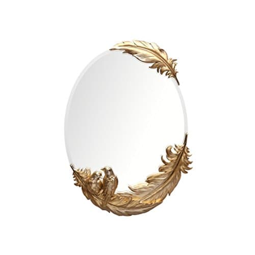 QIN PING GUO QPG Mirror Three-dimensional Relief Mirror Wall Hanging Bathroom Mirror Mirror Frameless Mirror Hanging Console Mirror