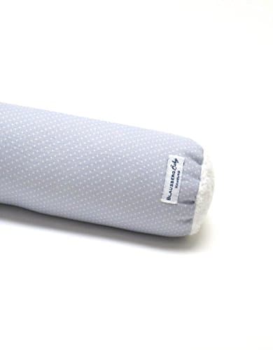 Blaus Mountain Baby Bed Snake – Cot Bumper Dots Grey