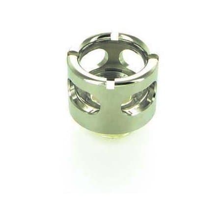 Monsoon Hardline 16/13mm (ID 1/2" OD 5/8") Anschraubtülle - Black Chrome