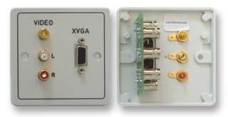 Supreme-Optimised IKON - DADO-1G-P - DADO PLATE, VGA + 3X PHONO. BNC - Pack of 1 --