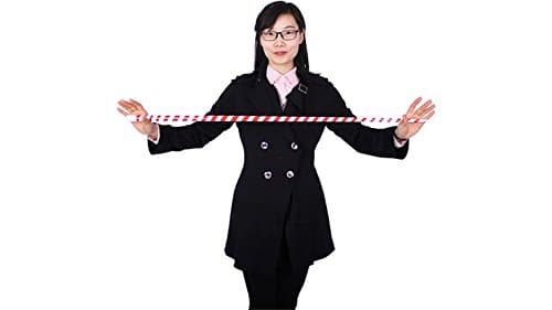 Magic Trick | Vanishing Cane (Plastic, RED & WHITE STRIPED) by JL Magic | Stage Performer