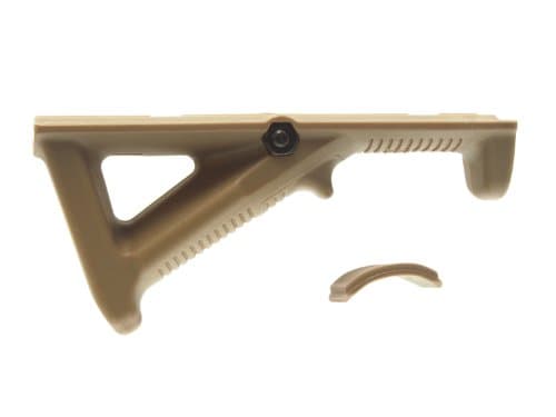 PHX Angled Fore Grip / Foregrip - TAN, for Weaverrails (20-23mm)