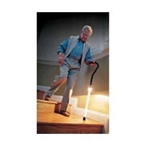 CostMad ™ Illuminated Night Light up Path Finder Lighter Walking Stick Cane Strong Light Weight 36” with LED Light