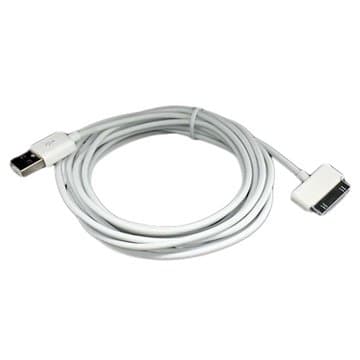 NoveltyThunder - White 3M Extra Long Meters Metres Data Sync USB Charger Cable Lead For Samsung Galaxy Note 10.1 N8000 N8110 SAMSUNG GALAXY TAB 2 10.1 P5110 & 7.1 Tablet (3M, White)