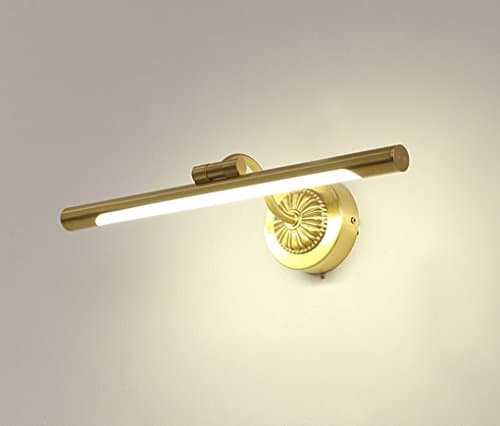 HJHY® Mirror front lights, American style Bathroom lights Full copper lamp Mirror cabinet wall lamp Retro bathroom Mirror front light Modern simplicity Waterproof, anti-fog