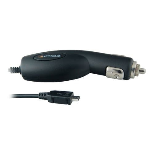 Decrescent Car Charger in Vehicle Cable Lead for Micro USB Acer Mobile Phones (See See Description for Compatible Models)