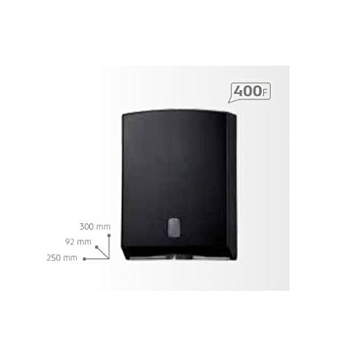 Towel Dispenser Black Plastic Medial Noir 400