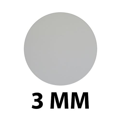 Round ACRYLIC Clear Sheet - Cut To Size (All sizes available) (Diameter 1900 mm x 3 mm)