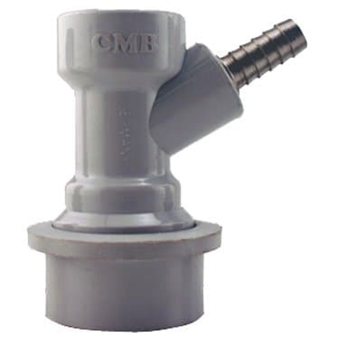 Ball Lock 1/4 Barb Becker Home Brew KEG TAP – Gas in by Beverage Factory