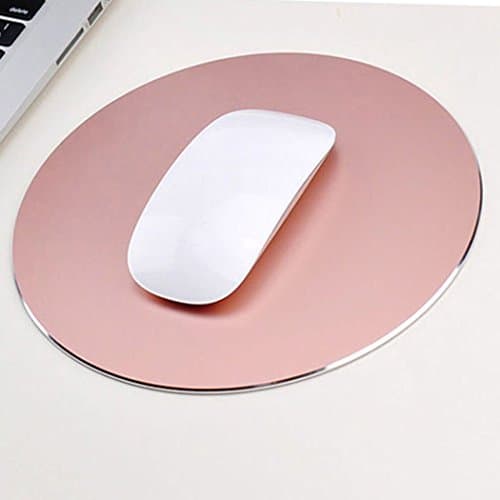 Mouse mat aluminium mouse pad. Non-slip aluminium alloy surface for quick and precise control rubber gaming mouse pad.