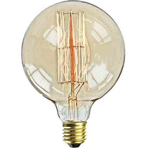 Large Vintage Squirrel Cage Edison Globe 120mm 60w E27 Screw - Swan Lighting
