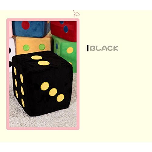 CHINAUK 1PC 20 CM Plush Oversize Dice Creative Sponge Pillow