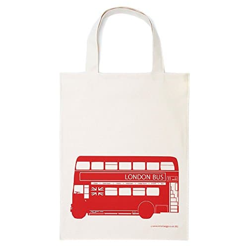 London Bus Canvas Bag (Tote)