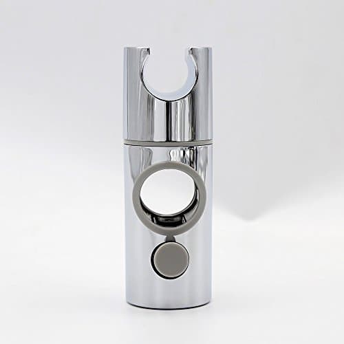 Kusun Universal Hand Shower Bracket 19MM Replacement Rail Head Slider Clamp Adjustable Shower Holder, ABS Chrome Plated HSH001-19