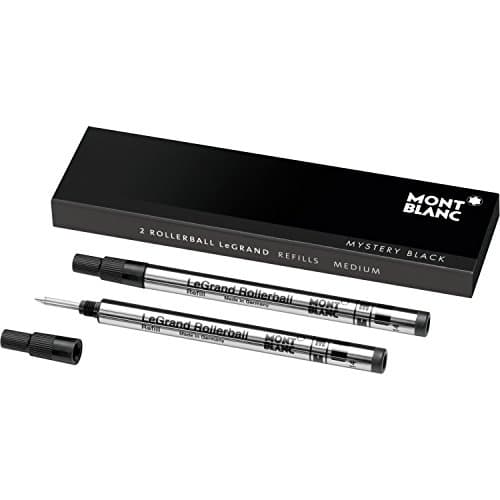 montblanc 105164 2x1 Legrand rollerball refill M Medium mystery black for pen
