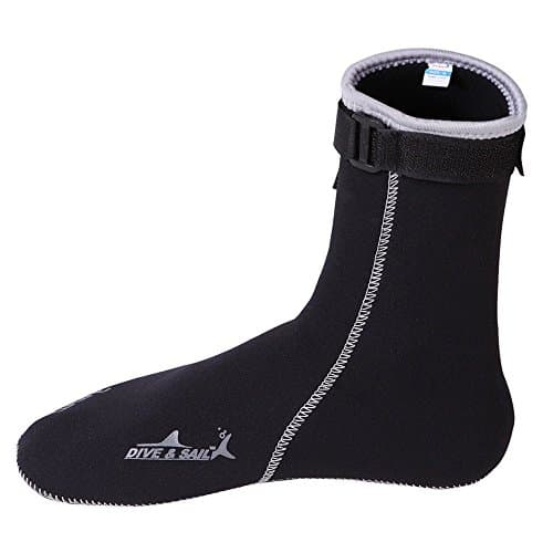 A Point Wetsuits Premium Neoprene 3mm Neoprene Water Sock (M(23.5-24.5cm))