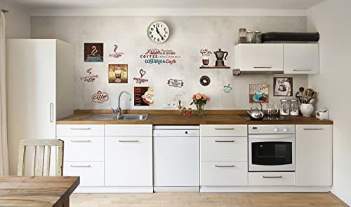 Modern Wall Stickers Coffee Late Columbian Big size