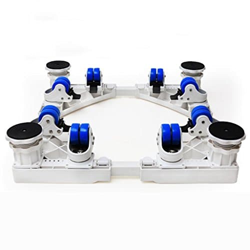 SUBBYE Washing Machine Roller Trolley Washing Machine Base Frame Stent Bracket Refrigerator Air Conditioning Stainless Steel Tube Pulsator Move With Brake Moveable Base ( Color : B )