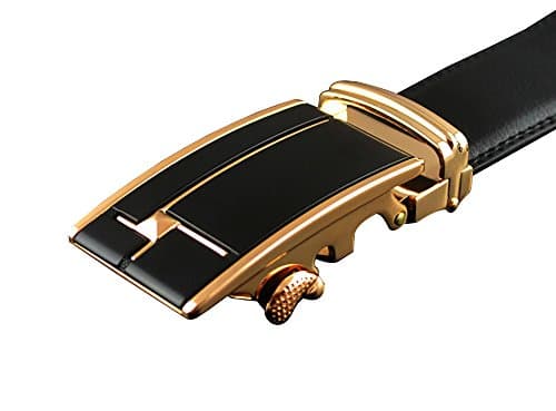 LUXURY LEATHER Automatic Ratchet Buckle Belts in 13 Different Styles 1.5'' (35mm) Wide Fully Adjustable to Any Waist Size up To 42'' Selection of Colours For Any Occasion on 100% Leather