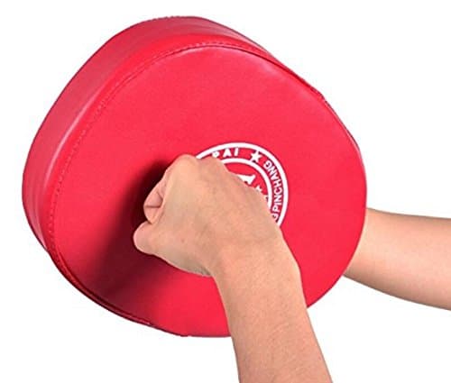 1PC Red Boxing Mitt Training Target Focus Punch Pad Glove MMA Karate Muay Kick