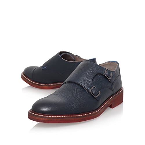 SWEENEY LONDON ABBOTT LEATHER MONK-STRAP SHOES