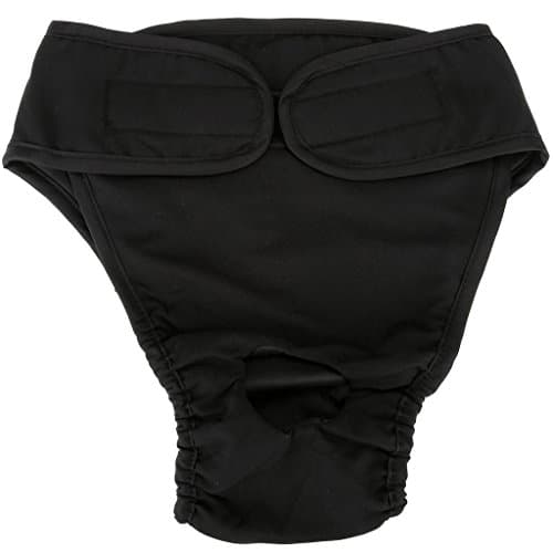 Mangostle 2PCS Adjustable & Washable Female Pet Max Diaper Girl Dog Sanitary Pantie