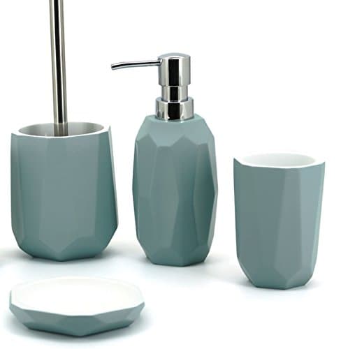 Swap – Blue-Grey – Zen Design Toilet Bathroom Set