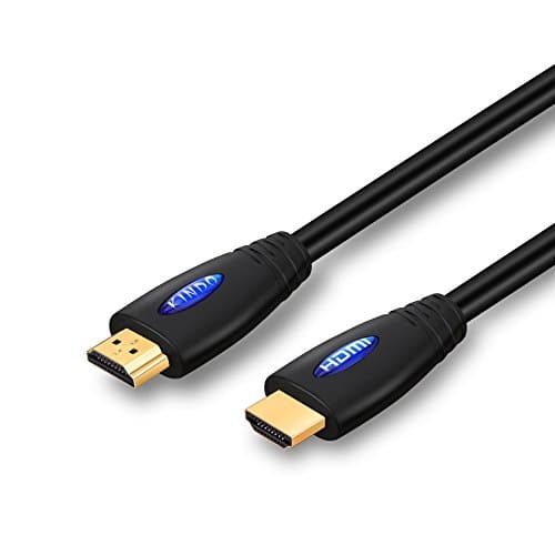 4K HDMI Cable / HDMI Cord (0.9M / 1.8 M / 3 M, HDMI to HDMI, TOP Series) supports (UHD / Ultra HD, 3D, High Speed with Ethernet, 4K@60HZ,1080p FullHD, ARC, PS4, XBOX, HDTV) by KabelDirekt (6 FT)