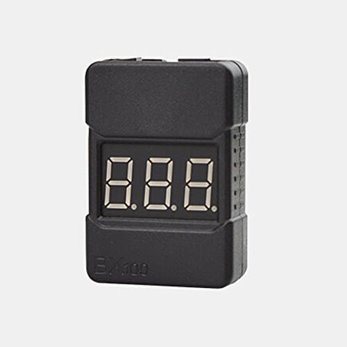 Eagle Visible BX100 Battery Voltmeter Voltage Tester Checker Low Voltage Alarm Buzzer for 1~8S Lipo Li-ion LiFe Battery