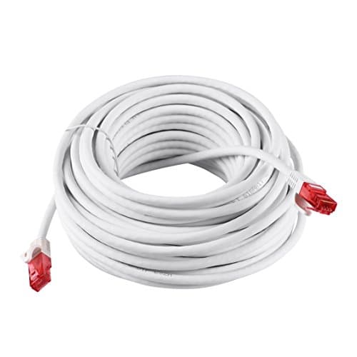 20m - CAT.6 LSZH Ethernet Gigabit Lan Network cable 20m (RJ45),10/100/1000Mbit/s, patch cable,compatible with CAT.5 / CAT.5e / CAT.7