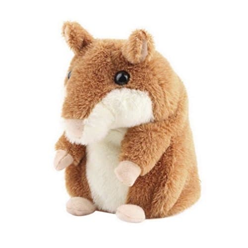 CNMODLE Talking Hamster Toy Buddy Mouse for Kids Electronic Pet Talking Record Plush Toys Interactive Toy Repeat What You Sayfor Early Learning