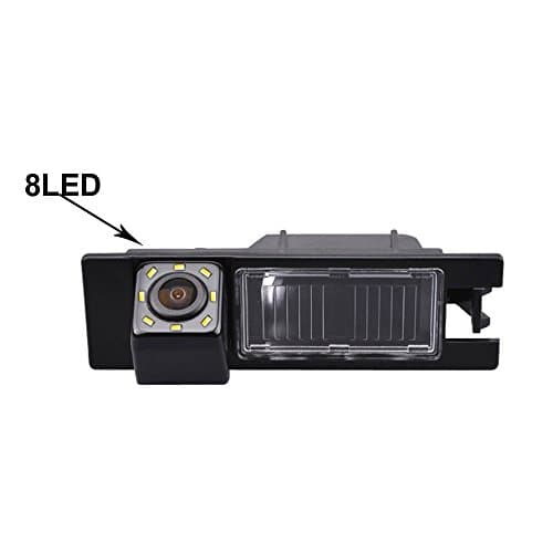 Uni Coba Car HD CCD Rear-View Backup Camera in Number Plate Light 170 ° Wide Angle with Reversing Radar Sensor Parking Aid Standard NTSC, Vehicle Specific Camera Integrated in Number Plate Light for Buick New Lacrosse/Opel (Vauxhall) Astra H Opel/Vauxhall Zafira B/Corsa D/Vectra C/Insignia Haydo M1 MPE Fiat Grande Punto/EPICAL Lova Captiva Cruze Aveo/Vauxhall Signum