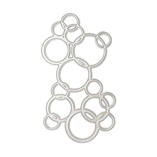 Profushion Circle Cutting Dies DIY Scrapbooking Photo Album Paper Card Embossing Stencils Circle Cutter