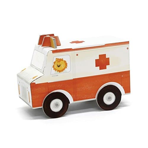 Cardboard Ambulance Toy For Kids - Krooom