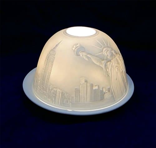 Hellmann Versand Starlight Tealight Lithophane Candle Holder, New York