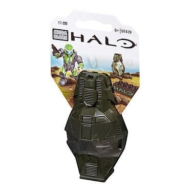 Mega Bloks Halo Metallic Series Green Figure