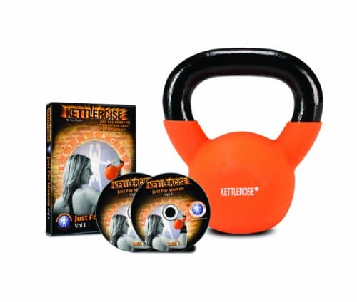 Kettlercise Just for Women VOL II, 2 DISC DVD set PLUS 6kg Kettlercise Kettlebell - Ultimate Fat Loss Package