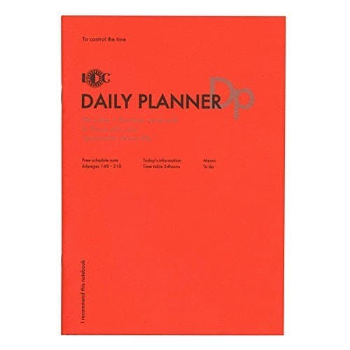 United bees A5 size Daily Planner functional notebook NOTE-A5F-04 by United bees