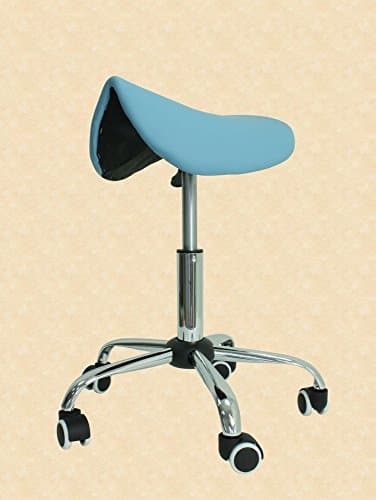 Massage Beauty Therapy Gas Saddle Stool Color: Light Blue