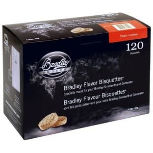 Bradley Smoker Cherry Bisquettes - 120 Pack.