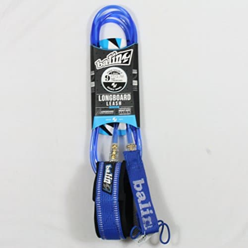 Balin 9' Longboard / SUP Knee Surfboard Leash (Blue)