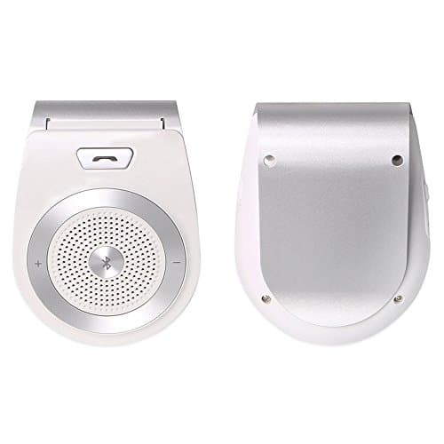 Szbayo Automatic power on Bluetooth Handsfree car kit for safe driving, wireless universal hands free Bluetooth Receiver In Car Speakerphone for iphone apple Samsung galaxy Blackbery HTC Sony xperia