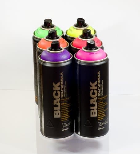 Montana Black Paint Pocket Can 150 ml-Various Colours
