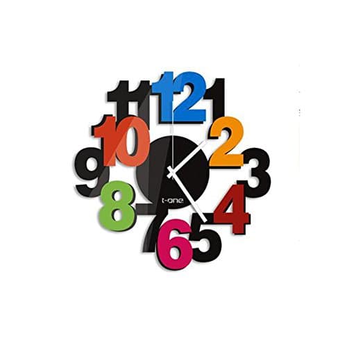 Dayweeky Simple Personality Quartz Clock Modern Creative Decoration Hanging Table Living Room Quiet Wall Clock decoration ( Color : Large )