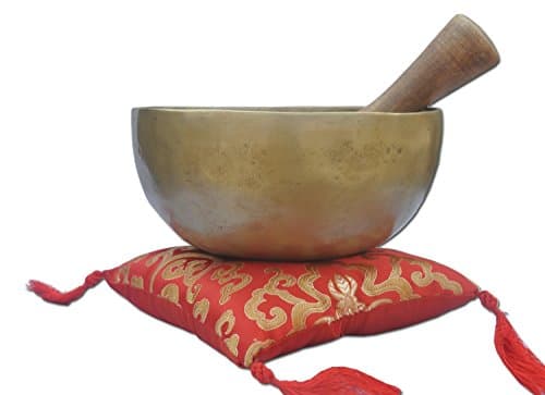 5" B-Crown Chakra Old Tibetan Singing Bowl,Excellent old singing bowl,Hand beaten Singing bowl from Nepal,Buddhist bowls.