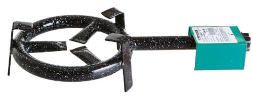 Gas Camping Stove with 1 Ring, 20 cm Diameter 5.0 kW Output, Ideal for Paella Pan, Paella Cast Iron Griddles, Pots, Woks, etc.