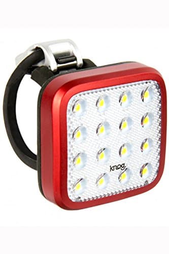 Knog Blinder Mob Kid's 16 LED USB Rechargeable Grid Front Bike Light-Red